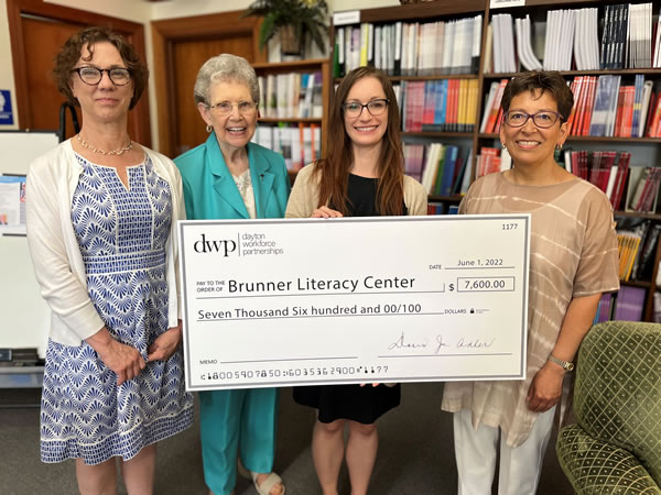 #DWP proudly awards grant to the Brunner Literacy Center.  conta.cc/3zkiT8W