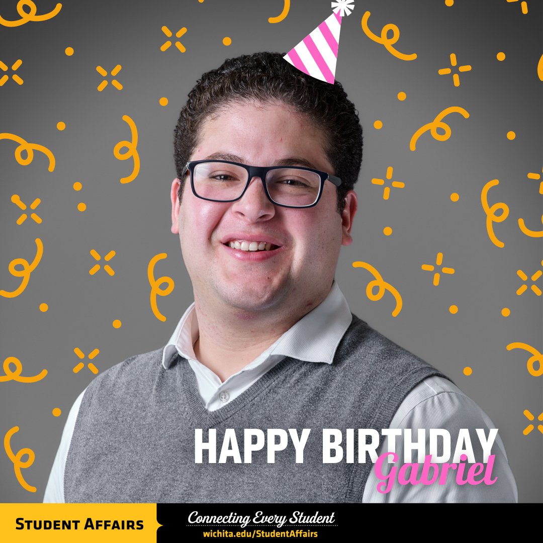Happy birthday Gabriel!

Gabriel Fonseca is the Director of Student Engagement, Advocacy and Leadership. He loves Marvel movies and the color pink.

We hope you have a fabulous day, Gabriel!💗
