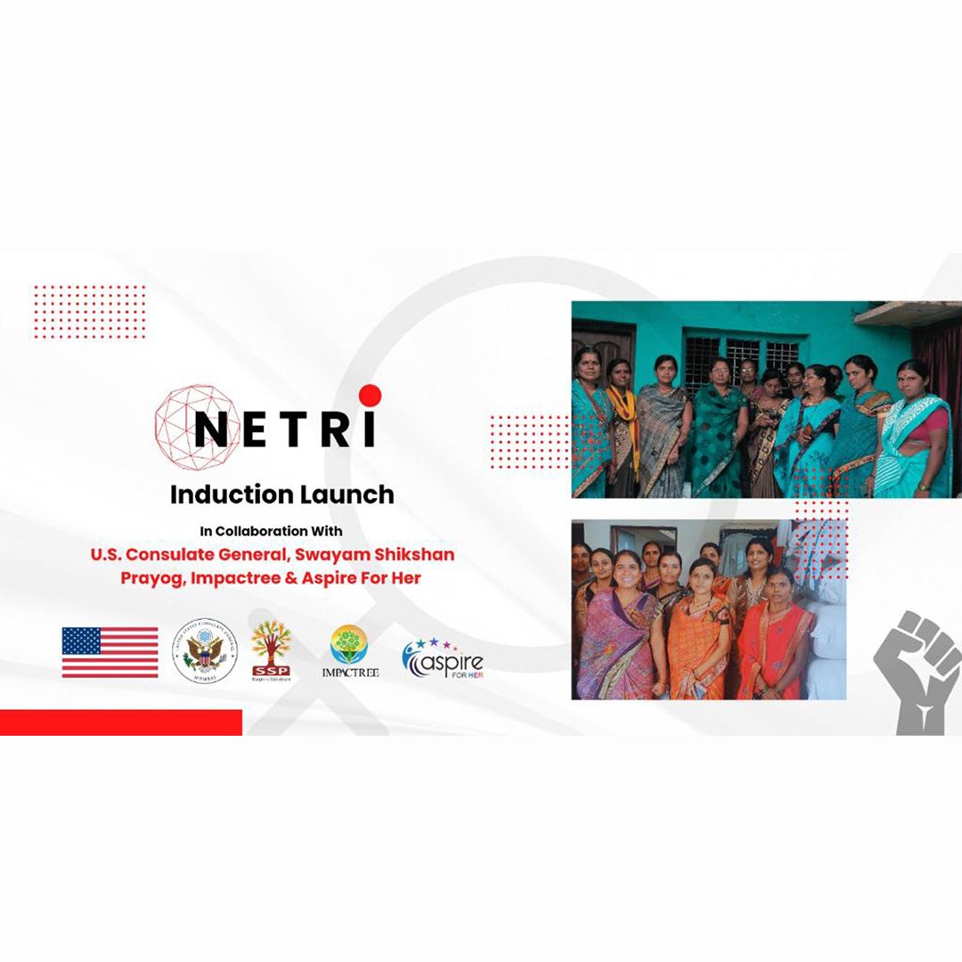 her_aspire's tweet photo. Today, we are taking #EntrepreNaari to Osmanabad, Latur &amp; Solapur, Maharashtra. We are proud to launch Netri – our first rural EntrepreNaari incubator project in association with the US Consulate, Impactree, and SSP India.
 
#aspireforher #communitybuilding #womenentrepreneurs https://t.co/HAkMIC8r3b