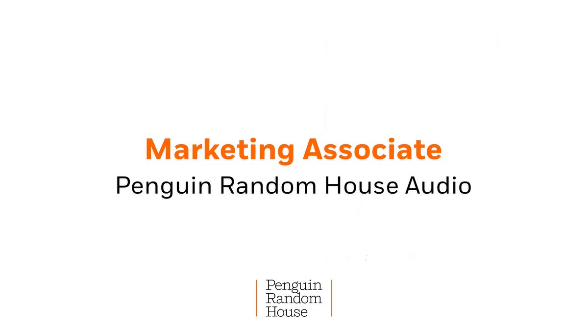 PRHCareersUS's tweet photo. 🎧Are you an audiobook lover? Do you have previous marketing experience?

🎧Join the fastest growing part of the publishing industry! Submit your application today.

https://t.co/IO3MO5JakR https://t.co/T5bdANU2it