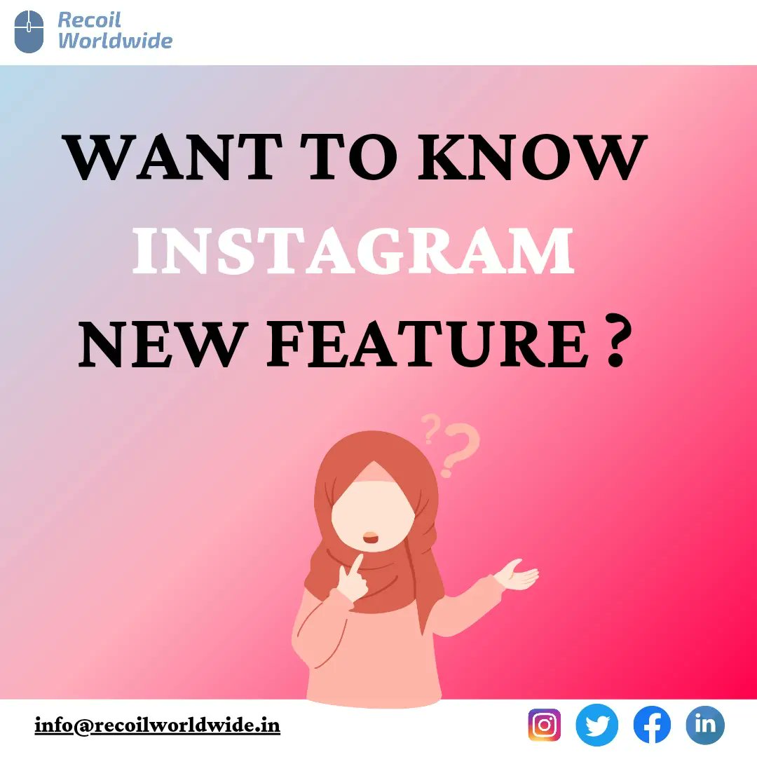 rutdglobal's tweet photo. Instagram New Feature - "Searchable Maps"
.
.
.
#recoilworldwide #rutdworldwide #instagram #feature #searchablemaps https://t.co/HNRp84ySos