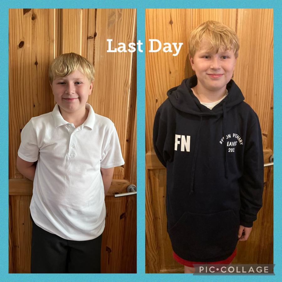 monkey_norris's tweet photo. Thank you @ByronSchool... Finley has had an amazing 7 years!  He's going to miss you all very much. Hope you have a wonderful summer break! xxx https://t.co/zFaTpuuquG