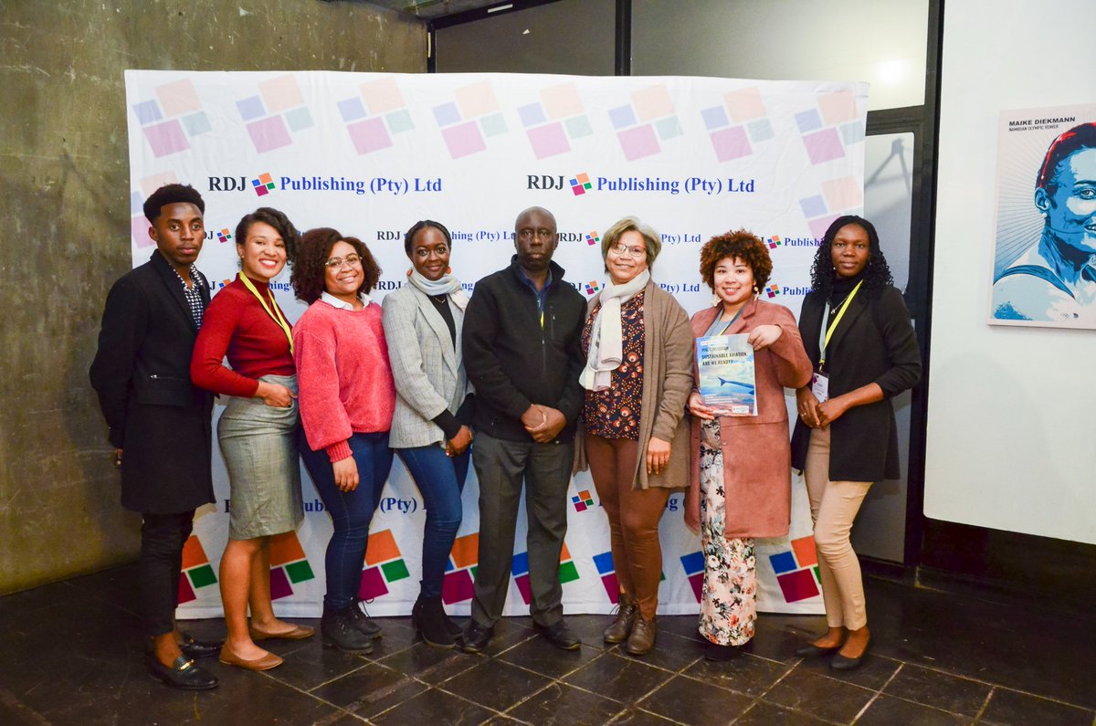 RDJPublishing's tweet photo. #FlashbackFriday 
Flashing back to our Public Discussion on Sustainable Aviation in collaboration with @RDJConsult. Stay tuned for more Events and Publications on the way!
#events #magazine #public #namibia https://t.co/CS47RoSk1J