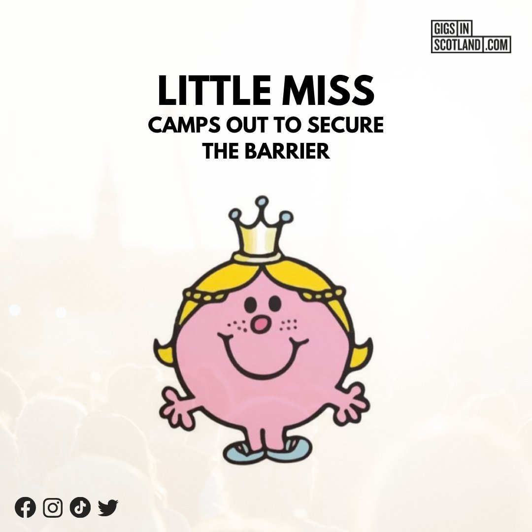 gigsinscotland's tweet photo. WHICH LITTLE MISS ARE YOU? 👀 👑 » Let us know in the comments below...  💖🎵 #gigs #littlemiss #music https://t.co/Qd7IewkfO2