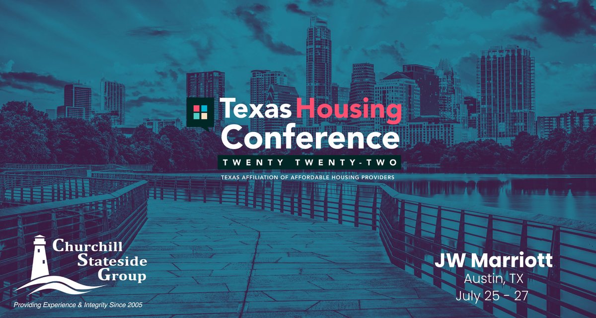 CSGfirst's tweet image. CSG is a bronze sponsor at the  (TAAHP) Conference in Austin, TX.
.
July 25 - 27
.
#csgfirst #affordablehousing
 #lihtc #moleg #mosafehousing #affordablehousingcrisis #realestate #housingcrisis #housingforall #housingmarket #affordablehousing #taxexemptbonds