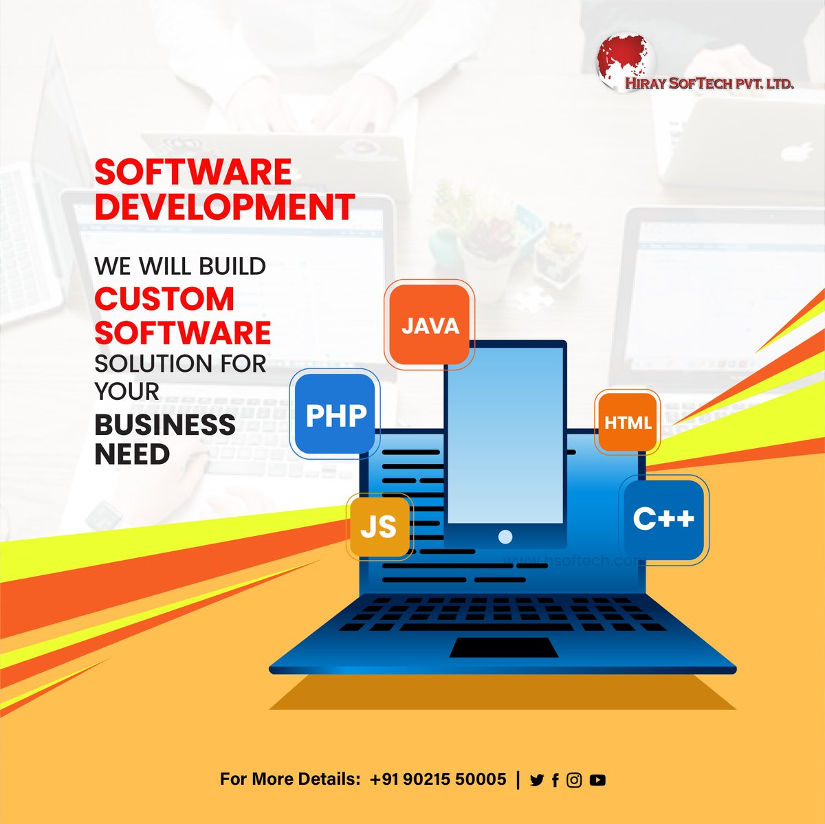 hiraysoftech's tweet photo. #hiraysoftech
We build Custom Software solution for your Business
#softwaredevelopment #software #softwaredeveloper #webdevelopment #softwareengineer #programming #coding #developer #technology #programmer #appdevelopment #softwareengineering #webdeveloper https://t.co/XA2DCvcWDd