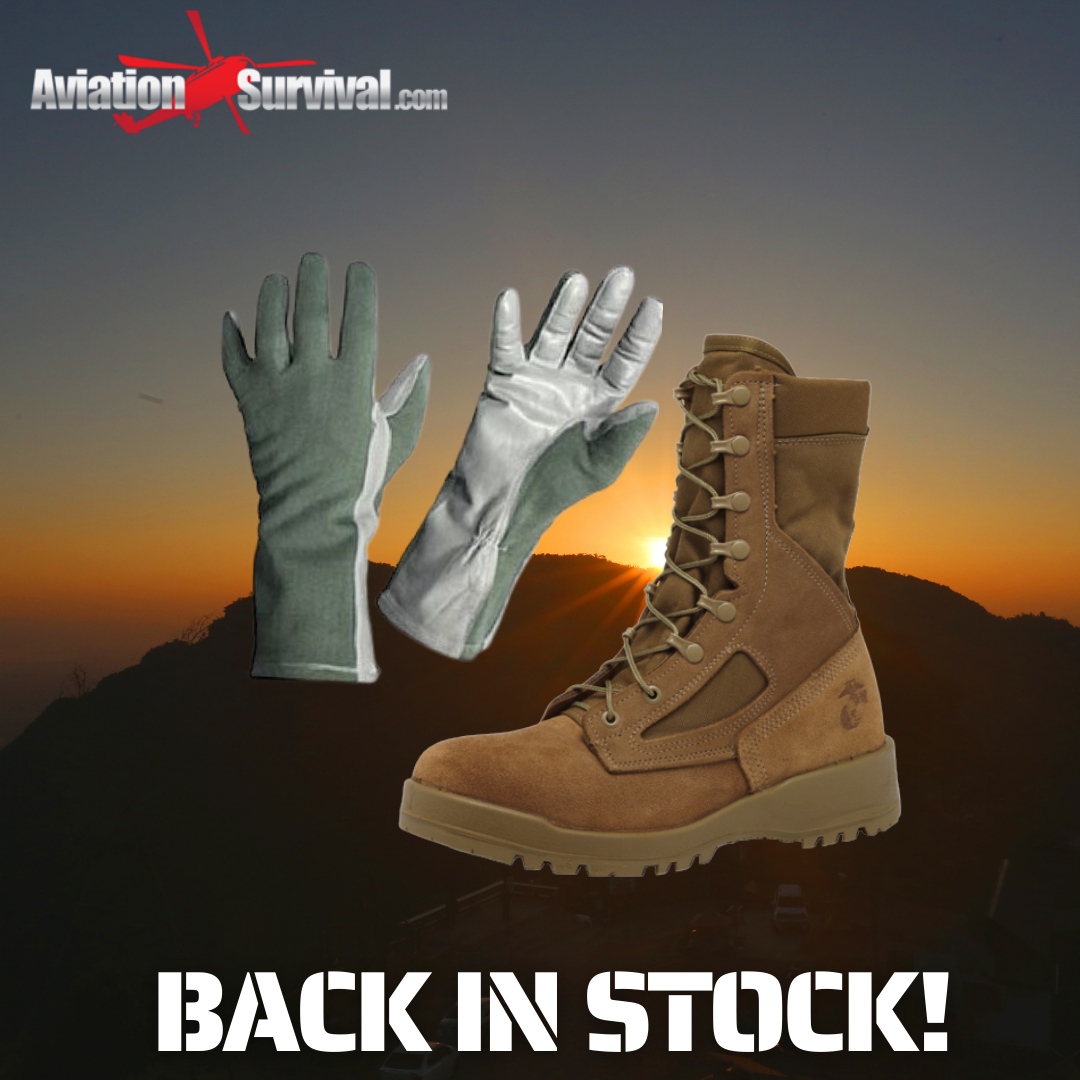AviSurvival's tweet image. Our boots and gloves are back in stock on our pilot shop! Check out all of the affordable flight gear we have available! aviationsurvival.com/pilotshop
.
.
.
#flightsuits #boots #gloves #AVI #Sisley #Evolution #SEhelicopterhelmets #liferaftstore #helmet #custom #customhelmet #custom...