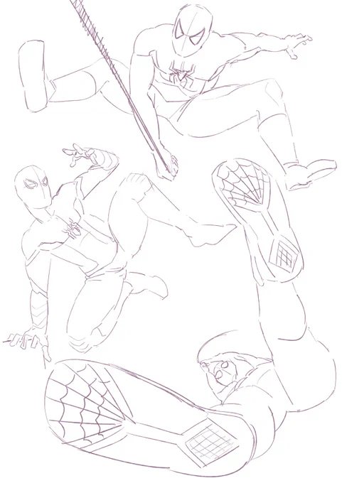 スケッチ🕸🕷

#イラスト
#絵描きさんと繫がりたい 
#絵師さんと繋がりたい 