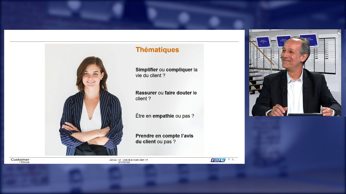 FlorenceBouchot's tweet photo. 40ème Forum #cultureclient @FDJ sous la forme d’un #quiz « Code de la Route Client » sur des mauvaises pratiques en #experienceclients, concocté et animé par Christophe Ferrari, afin de comprendre comment transformer ces mauvaises pratiques en bonnes pratiques. #relationclient https://t.co/ytSz15zjs2