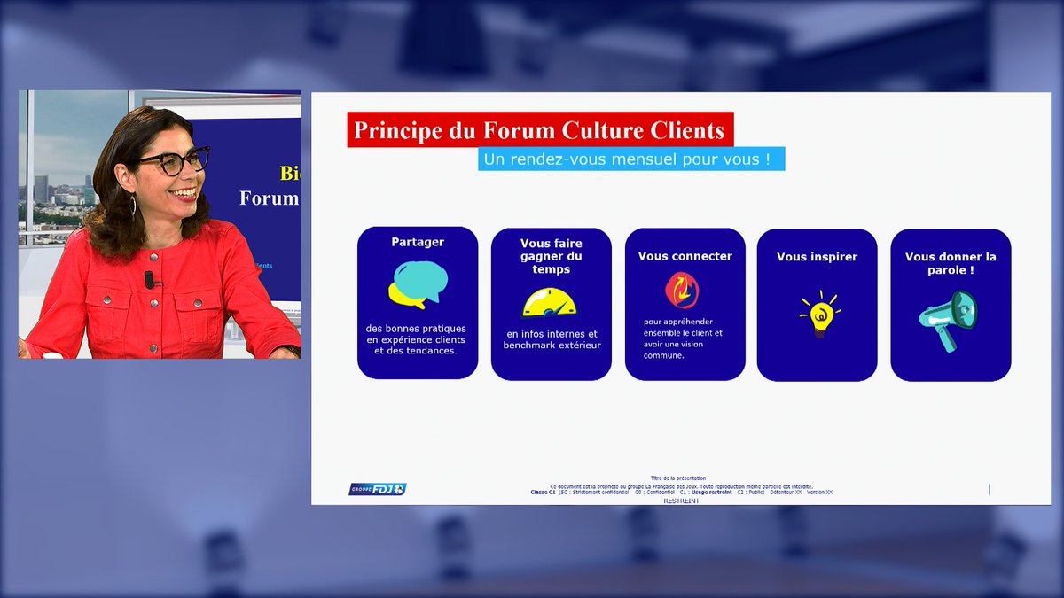 FlorenceBouchot's tweet photo. 40ème Forum #cultureclient @FDJ sous la forme d’un #quiz « Code de la Route Client » sur des mauvaises pratiques en #experienceclients, concocté et animé par Christophe Ferrari, afin de comprendre comment transformer ces mauvaises pratiques en bonnes pratiques. #relationclient https://t.co/ytSz15zjs2