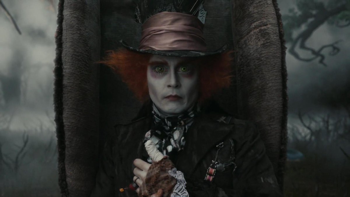 deppscenes's tweet photo. Alice in Wonderland, 2010. https://t.co/jTAju28NqA
