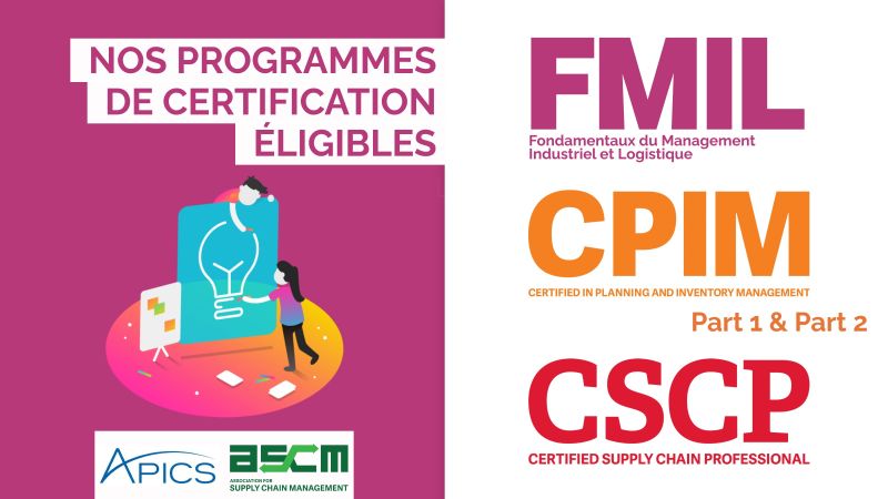 AGILEA_SCM's tweet photo. 🍒 ☀ Profitez de l'été pour trouver la #formation certifiée qui boostera votre rentrée ! #APICS #CPIM #FMIL #CSCP #SupplyChain  
👉 Dates et programmes des formations https://t.co/ysJfb1KoiA ! https://t.co/fYGNGgmBu7