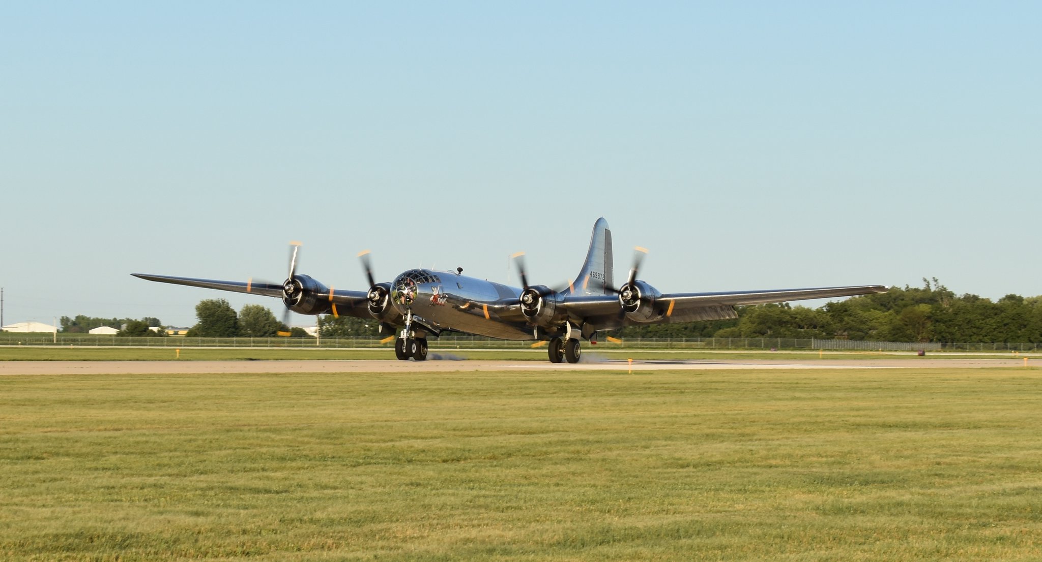 Mason City Municipal Airport on Twitter ""Doc", the World War II B29