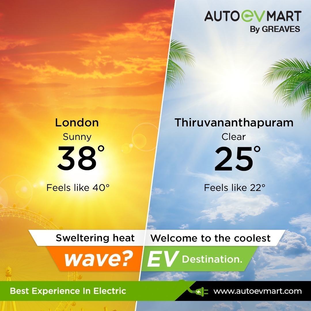 Choose green and sustainable lifestyles. Choose #EVs.

Shop from a wide collection of electric scooters and electric cycles, all under one roof at AutoEVmart in Thiruvananthapuram!

#MomentMarketing #AutoEVmart #ElectricScooter #Electric2Wheelers #ElectricTwoWheelers