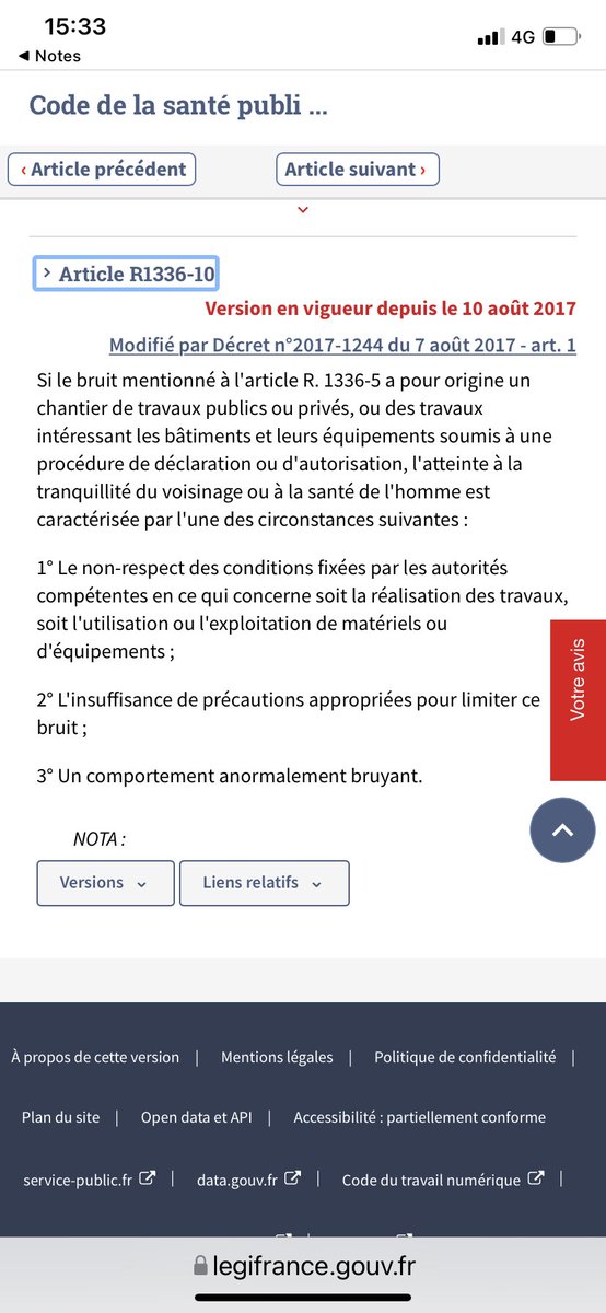 Xx35666062's tweet photo. @Netter_Debergue Pour rappel, voici l’article de loi en vigueur non respecté par le chantier : (pour faire valoir ce que de droit) @EPierreMarie https://t.co/85SpMNktCo