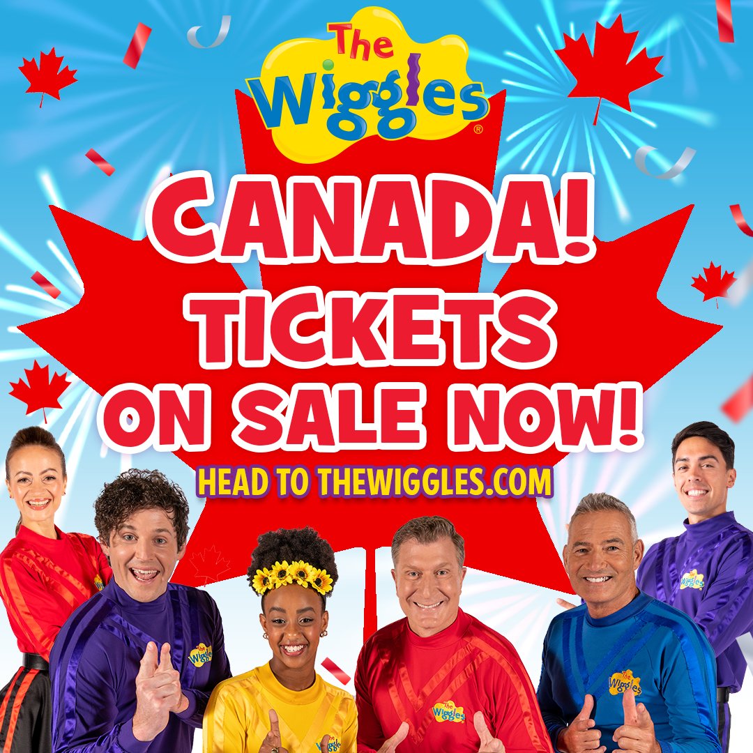 The Wiggles on Twitter "CANADA!🇨🇦 Tickets to our Fall Big Show Tour