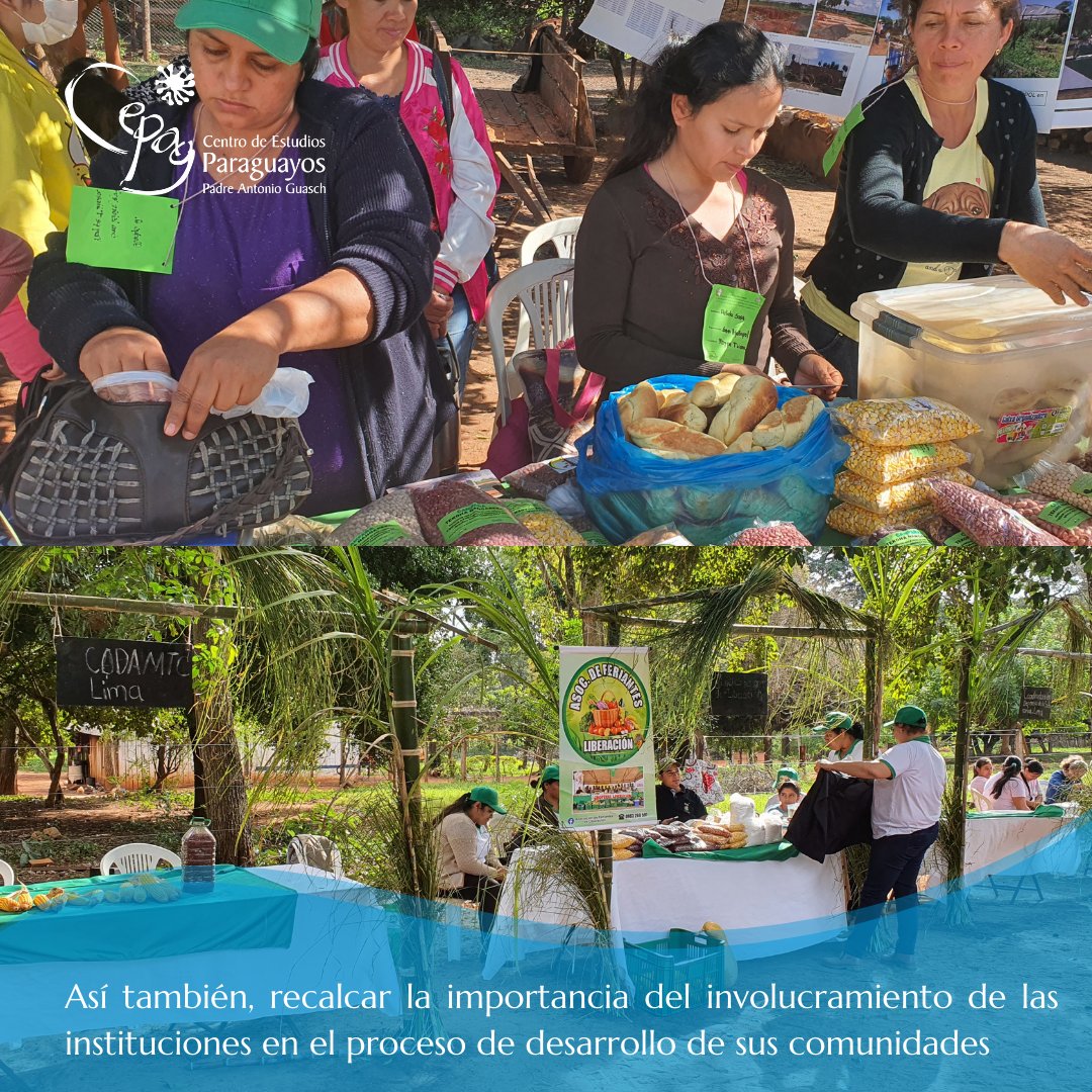 CEPAGpy's tweet photo. Culminación de la campaña Tekoha Ñangareko “Sensibilización sobre el cuidado del medio ambiente y la resignificación de la vida campesina”.
Esta campaña se realizó gracias a la financiación de la agencia Manos Unidas.
#ProyectosCEPAG #JesuitasPy #agriculturafamiliarcampesina https://t.co/jHpuMMcl6Q