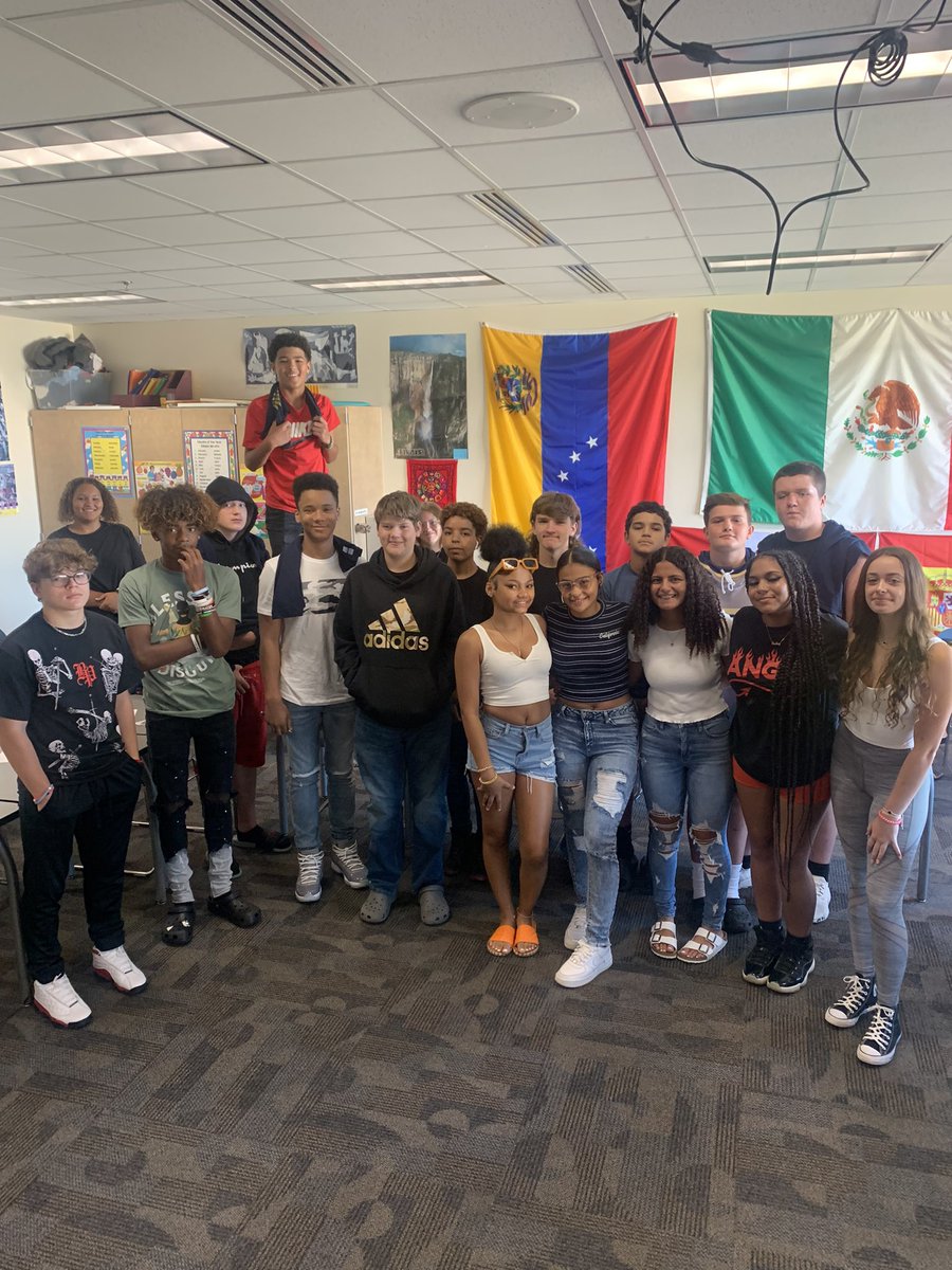 DCHSQuest's tweet photo. We love our freshmen!  Welcome to Q&amp;I.  Remember OWN your successes and OWN your behaviors. https://t.co/L3hoVn9T8w