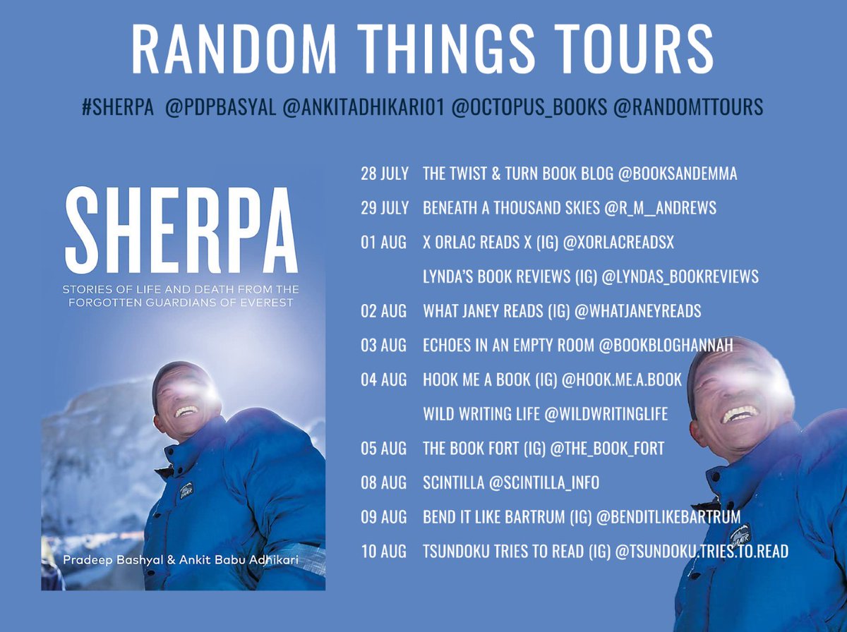 AnkitAdhikari01's tweet photo. Blog tour announcement. And my humble "Namaste" to all from this end of the world. ❤️ #SHERPAtheBook #AnkitBabuAdhikari #PradeepBashyal https://t.co/mTTXncu3MG