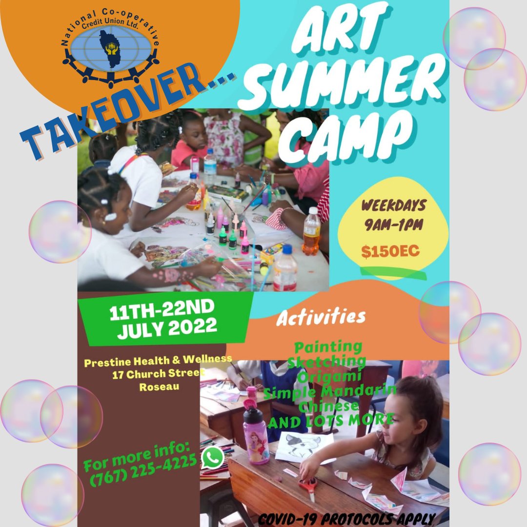 We're taking over!!! #youthmonth #nccu 
Next up Art Summer Camp @ 11:00am today 
#art #Summer #Youth #funlearning