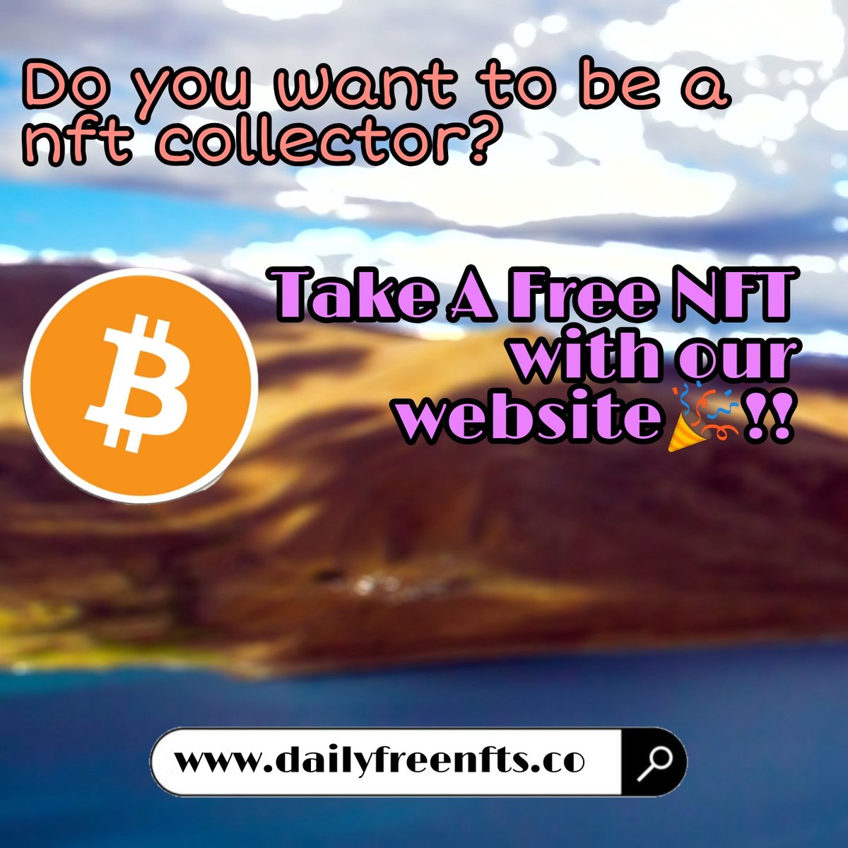 DailyFreeNFTs2's tweet photo. Take A Free NFT with our website 🎉💷!
Make Money Today 💷💷!
https://t.co/EZYwM9CahR

#NFT #NFTs #NFTGiveaway #NFTCollection #NFTGiveaways #NFTCommmunity #NFTdrops #bitcoin #BitcoinCash #Ethereum #btc #ETH #Crypto #Cryptocurency #NFT2 #NFTcollections https://t.co/d7kleUGdIq