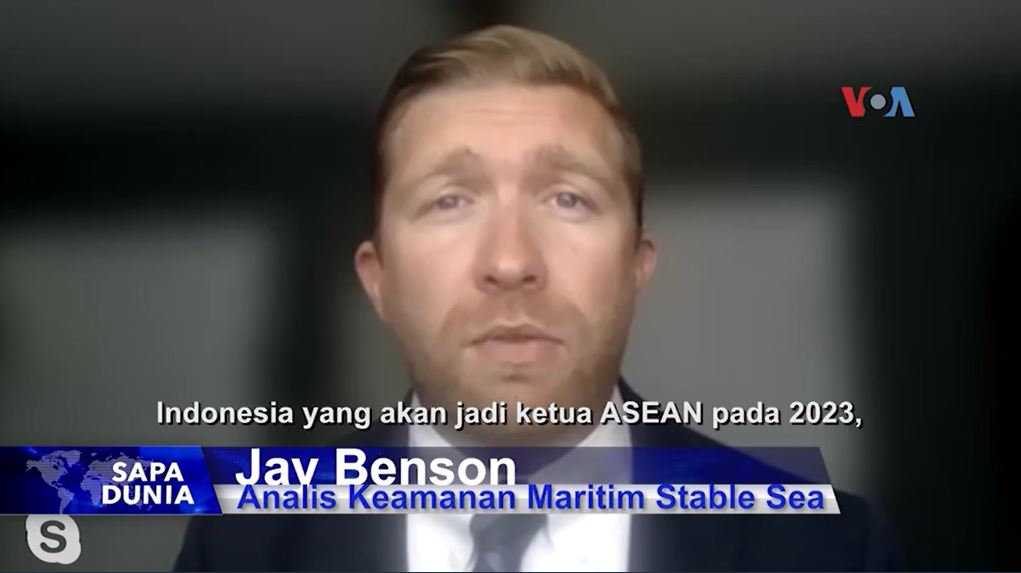 The Indonesian Navy participates in the largest maritime exercise RIMPAC 2022 in Hawaii.<a href="/JBenson_OEF/">Jay Benson</a> - Indonesia will be assuming chairmanship of ASEAN in 2023, it can be used as window to push forward ASEAN action on maritime security. <a href="/voaindonesia/">VOA Indonesia</a>  voaindonesia.com/a/sapa-dunia-v…