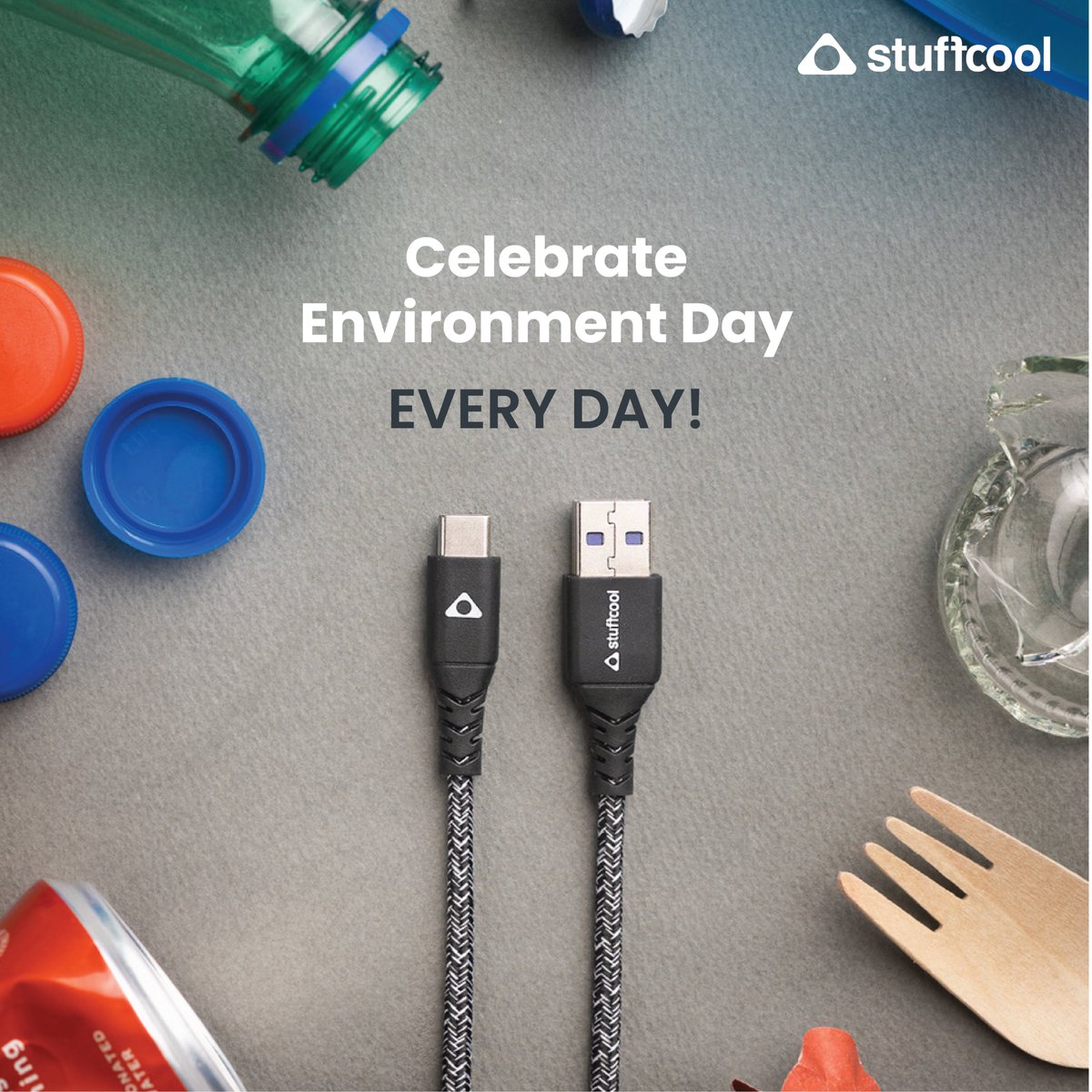 Using our sustainable Ecolo cables help you give back to Mother Earth every day! 🌍🌿

Ecolo cables are: 
🌱  Made of 96% recycled consumed plastic and 4% polyester 
🌱  GRS (Global Recycled Standard) certified 
🌱  Durable  

Get yours today: bit.ly/3PIFKjN