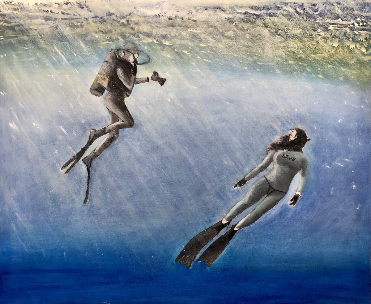 _HJT's tweet photo. Diving 潜水 https://t.co/9kwvQG373X https://t.co/8rjoIf4rRb