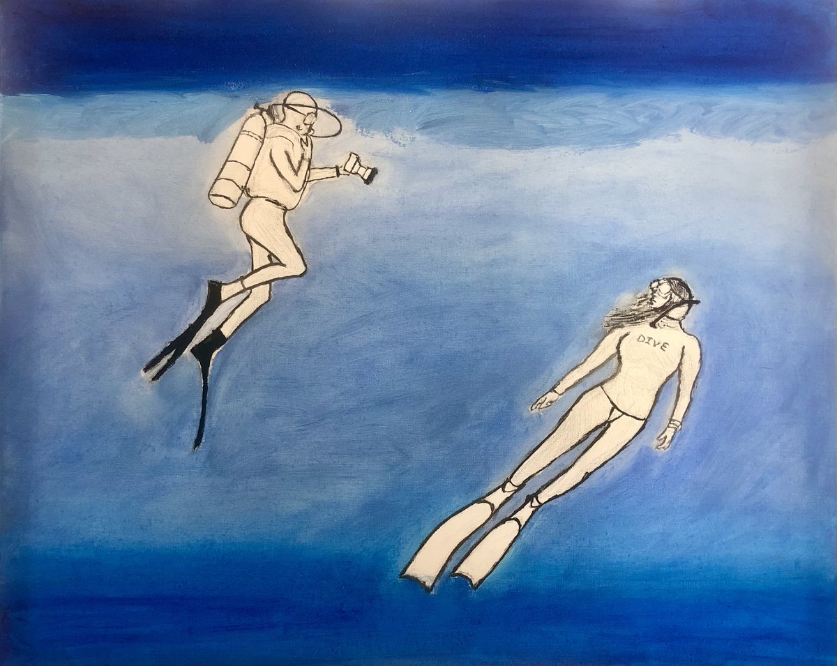 _HJT's tweet photo. Diving 潜水 https://t.co/9kwvQG373X https://t.co/8rjoIf4rRb