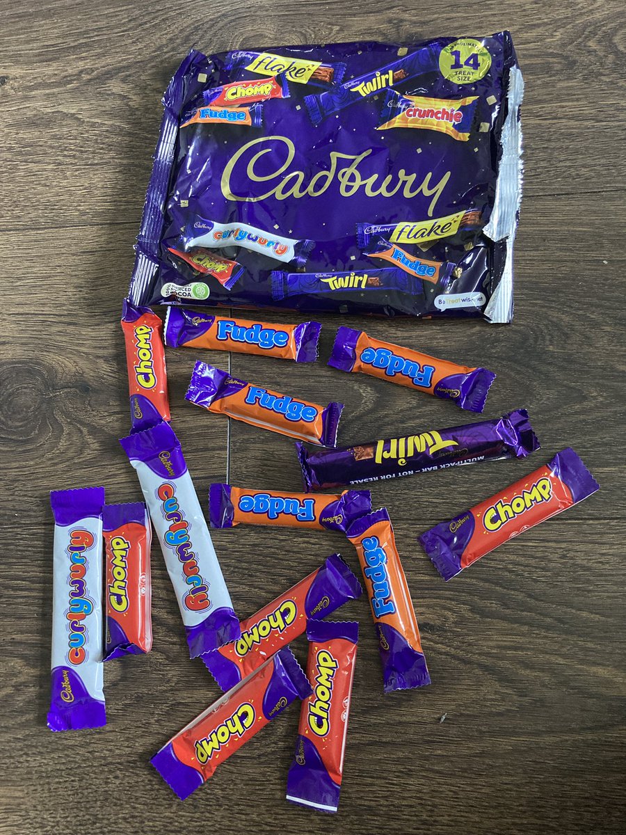 alexbailey1187's tweet photo. @CadburyUK most disappointing treat bag ever 😭😭😭 https://t.co/rzAoEEoOAw