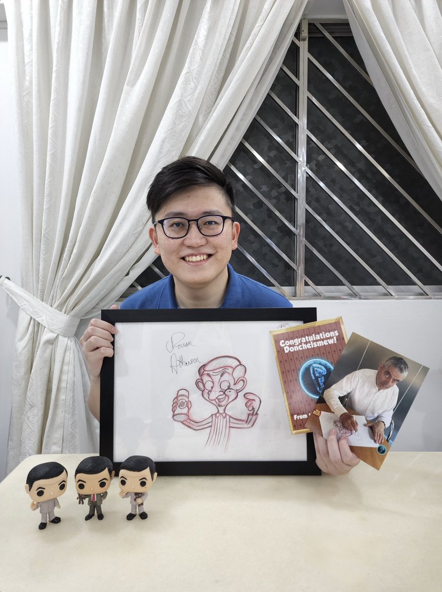 Congrats to our lucky winner and huge <a href="/MrBean/">Mr Bean</a> fan <a href="/donchelsmewnft/">donchelsmewnft</a> on winning the signed Rowan Atkinson Illustration! 

More awesome stuff will be won in future with our IP drops, partners and collections! 🔥
