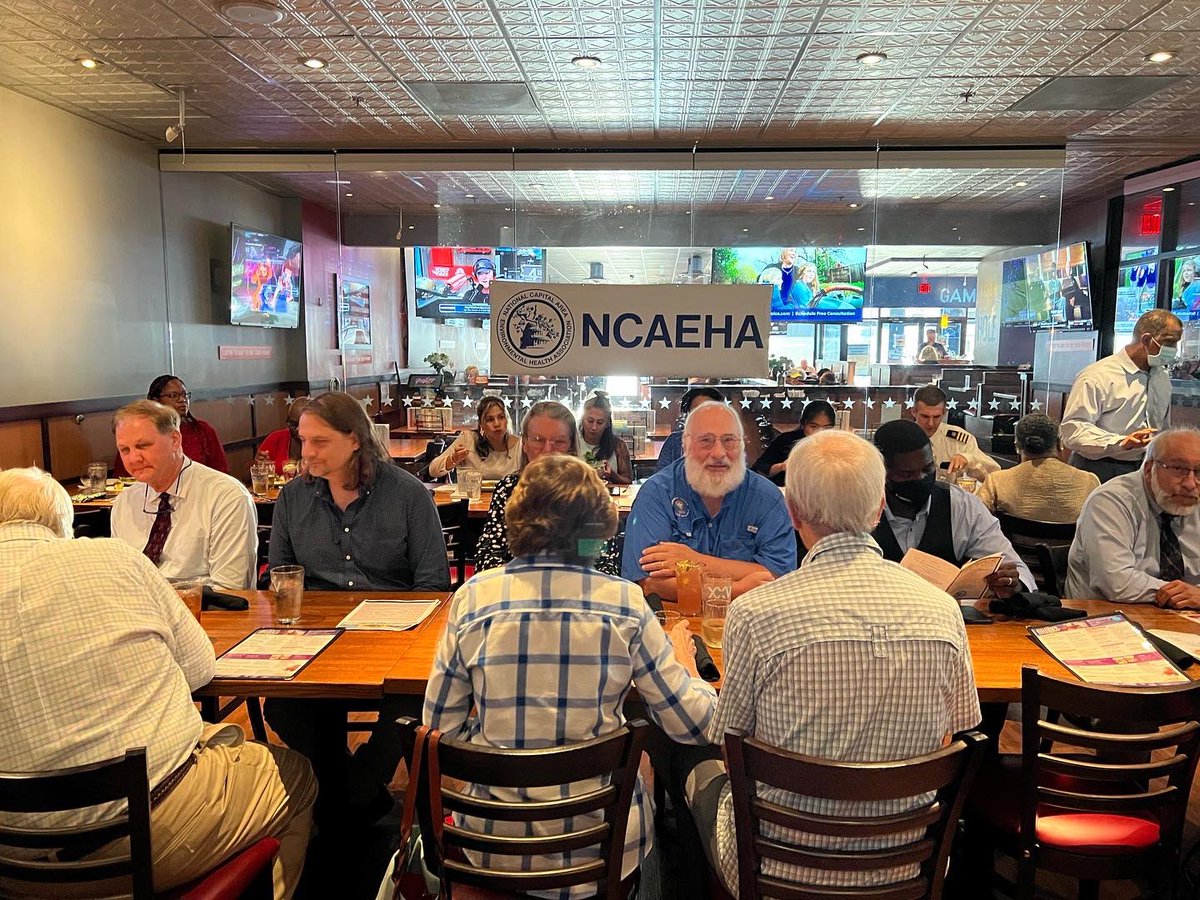 NCAEHA's tweet photo. Last night we held our 1st IN-PERSON event in over 2 years - our 2022 Annual Awards Dinner!! ⭐️ Thank you to our attendees and Congratulations to each of our Award recipients! https://t.co/xsl6tyDeOO