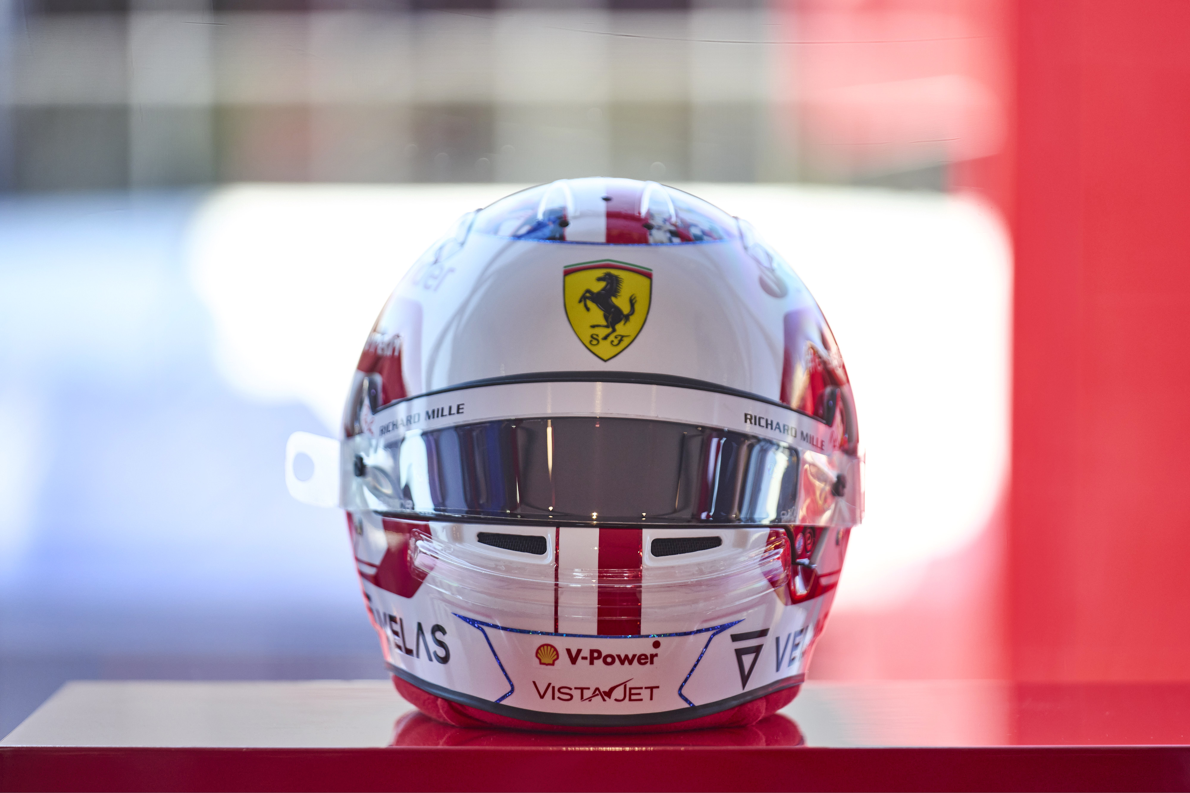 Charles Leclerc reveals alltime favourite Ferrari helmet design