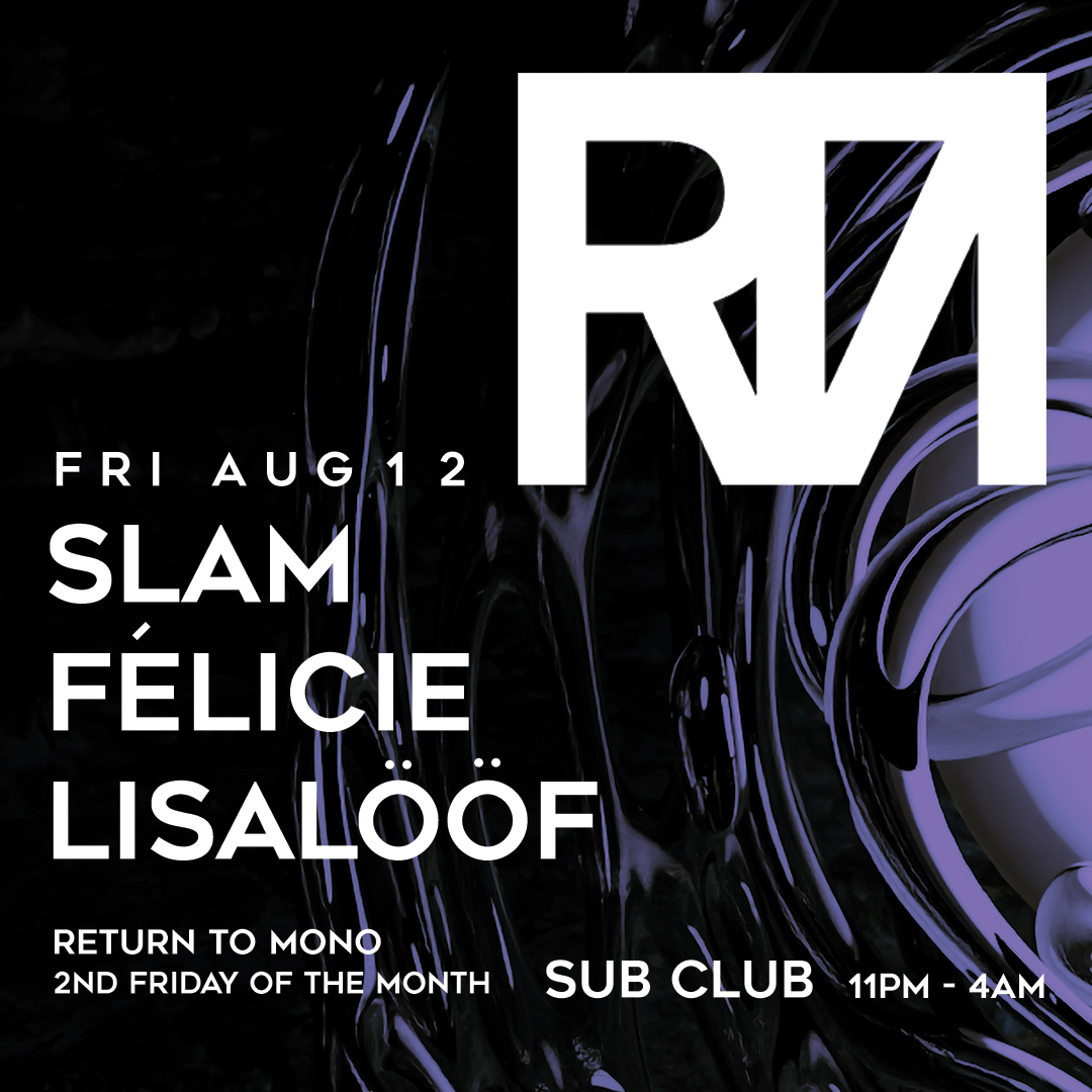 On Friday August 12th, <a href="/slam_djs/">SLAM</a> welcome Félicie to RTM- one of the most promising artists in the hot Parisian techno scene and <a href="/SomaRecords/">Soma Records</a> favourite 🙌

Tickets on sale: ra.co/events/1529074