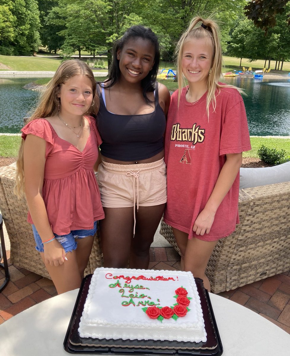 Thank you to the Badar Family. We couldn’t have been more blessed to have your family here w/ us!! Anna, your hard work &amp; fierce competitiveness is a huge piece of our puzzle 🧩 that we needed to get us where we are today. We’re going to miss you Mercyhurst is very lucky 🍀💃🏼⚽️❤️