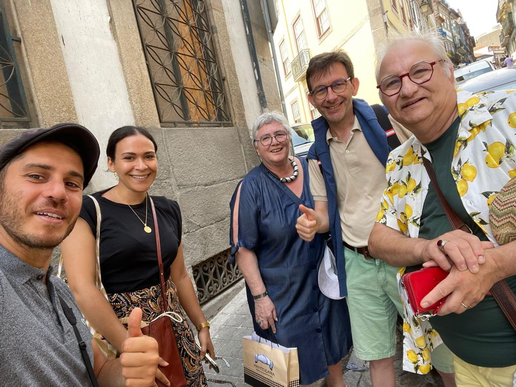 OEEIClichy's tweet photo. Du 8 au 12 juillet, une délégation clichoise dont des membres éminents de l'OEEI se sont rendus à la fête de la San Bénito à Santo Tirso (ville jumelée à Clichy). Nous construisons de futurs projets en commun! https://t.co/JZgF618eYm