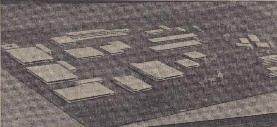IcePlanning's tweet photo. Hugmyndir um athafnasvæði í Sogamýri/Skeifunni eru frá 1958. Árið 1964 var uppdráttur þáv. skipulagsstj., Aðalsteins Richter, staðfestur. Fyrst byggt f. Iðngarða e. frumdrögum Sigvalda Thordarsonar en þróaðist í verslunarsvæði uppúr 1970 er bygging nýs miðbæjar í Kringlu tafðist. https://t.co/CWmEp6LGni