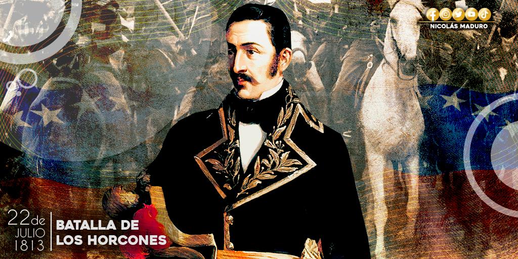 Un saludo al pueblo admirable de Barquisimeto, cuna de grandes hazañas y de héroes. Este #22Jul, celebramos los 209 años de la Batalla de Los Horcones, una gran victoria que nos permitió avanzar en el camino de la Independencia de nuestra Patria.