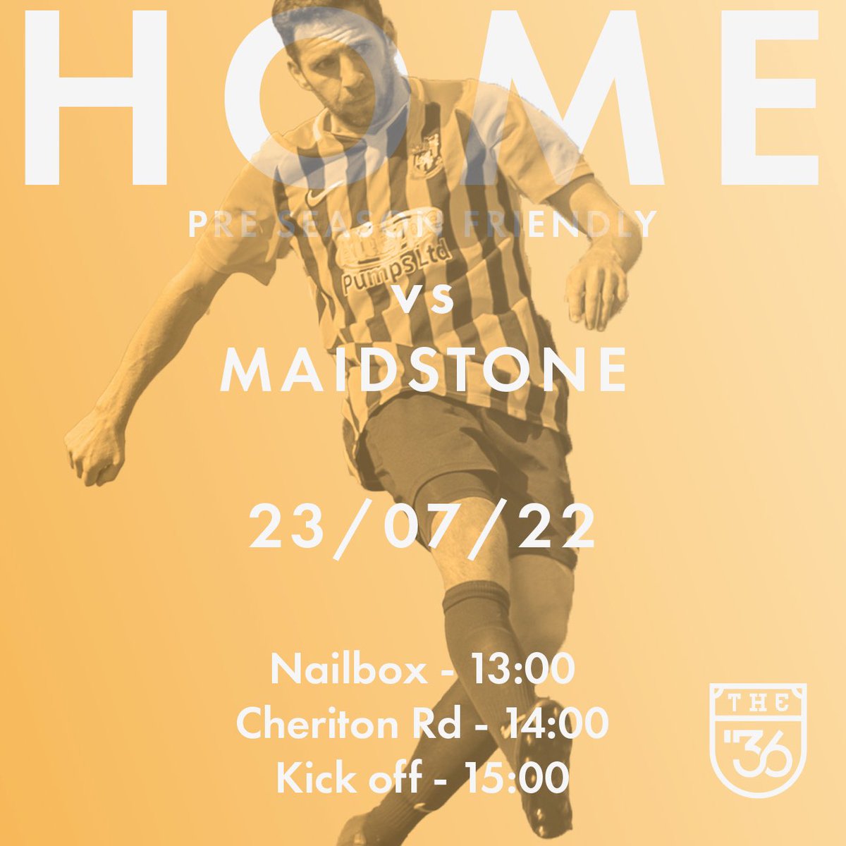 folkestone_36's tweet photo. In 24 hours we honour #thegoat @Draycott10. Come and join us in The Nailbox or on the terraces. 

#the36 | 🟠⚫️ https://t.co/QHdPahpc1J