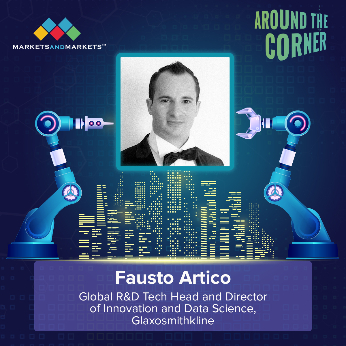 ATCDemystified's tweet photo. Around The Corner was honoured to have @fausto_artico, Global R&amp;D Tech Head and Director of Innovation and Data Science at @GSK
 as the Guest Speaker for Episode 6: Smart Manufacturing: The End Of The Industrial Age" available to watch on YouTube at https://t.co/EuMWWRxaHO https://t.co/8giAyG9DyT