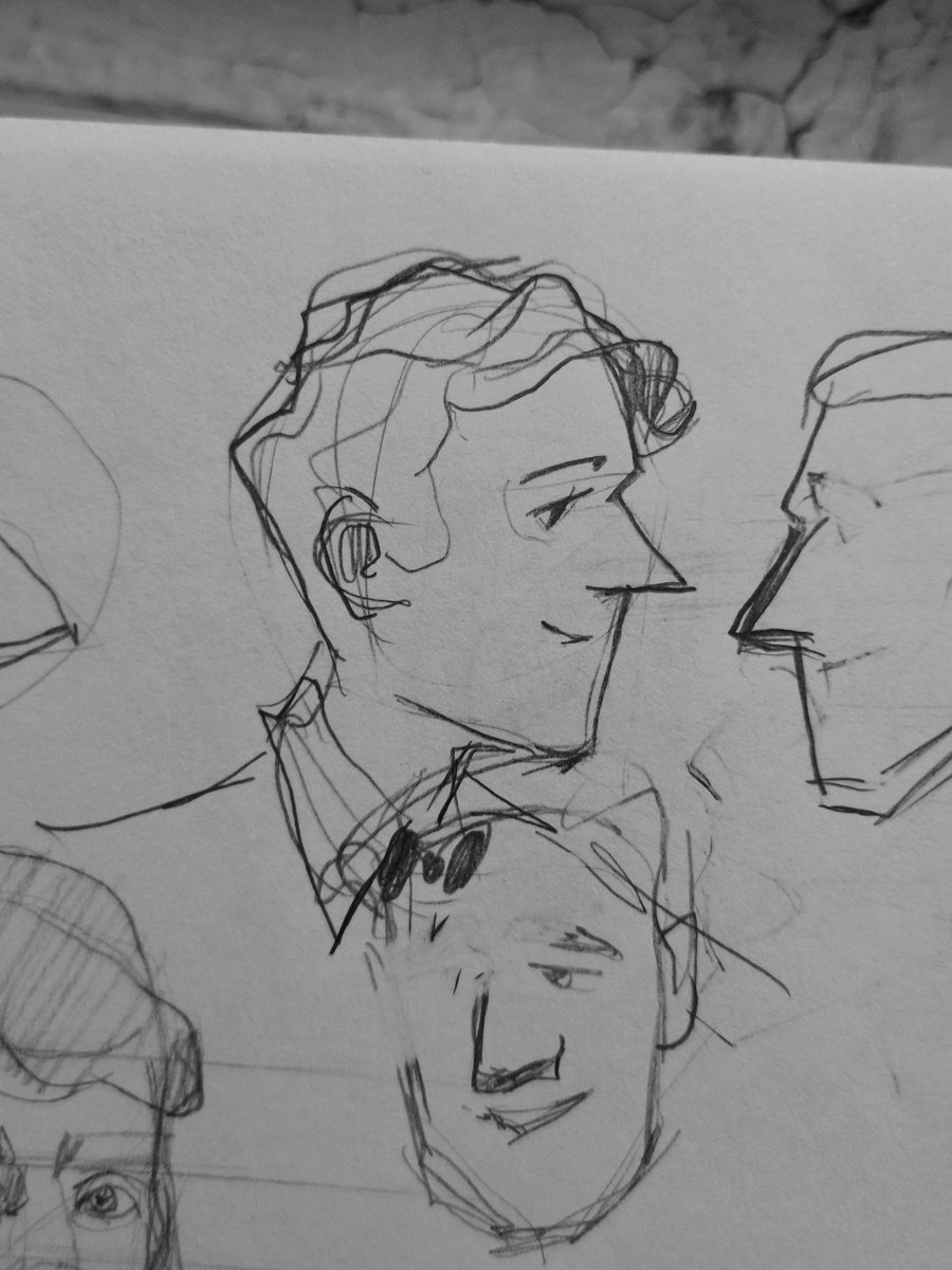 _marishell_art's tweet photo. newt with some weird faces on the background and #gramander hugs https://t.co/dqcZy96aXQ