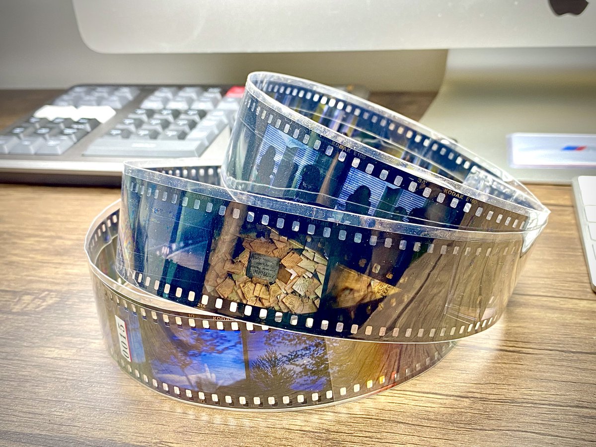 AdibMufty's tweet photo. It’s been ages since I’ve shot on an Ektachrome and developed with E6! I forgot how beautiful and mesmerizing it is to look at a positive film! 

@Givemeabiscuit I’m officially a #SayNoToXpro https://t.co/mNFFnqAd3o