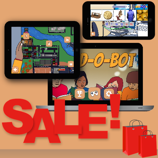 Read-o-bot is on sale!!!

Get it today for your kid to have fun with reading practice.

iOS apple.co/3MHu9jP

Android play.google.com/store/apps/det…

PC coffeetogames.itch.io/read-o-bot-pra…

#practicereading #school #learning #gamesforkids #games #educational