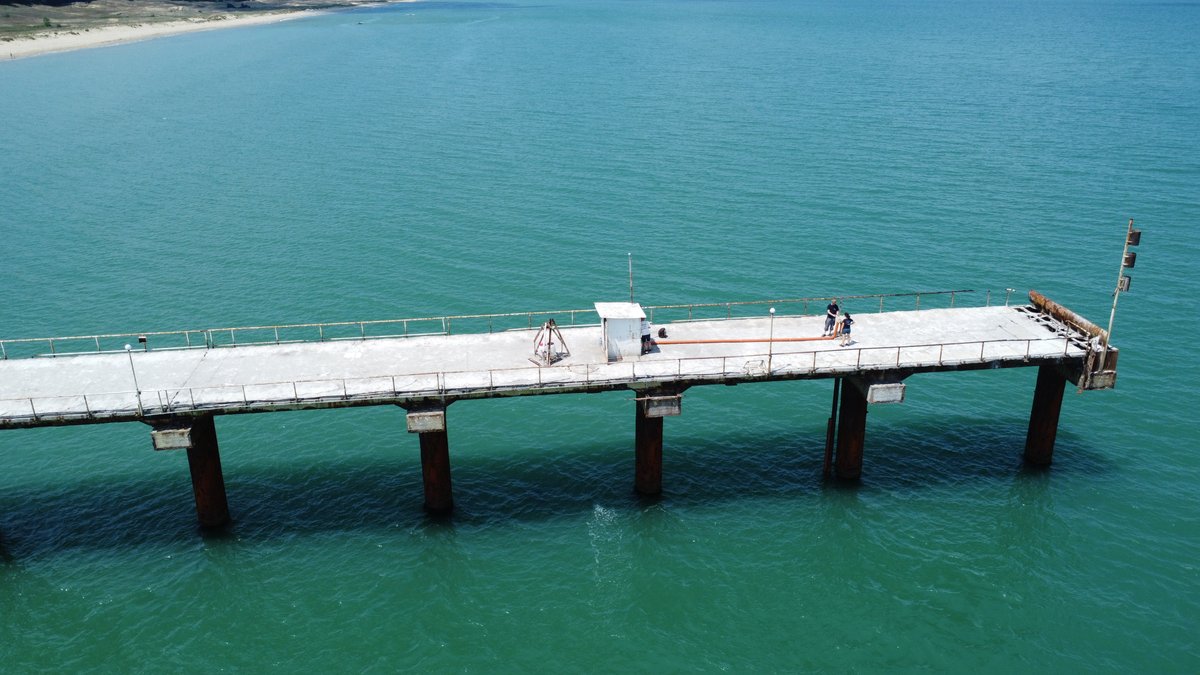 FerryBox_Hereon's tweet photo. It has now been 1 month since a #PocketBox was installed on a pier in Shkorpilovtsi in 🇧🇬 as part of the observational work package in the @helmholtz_de funded #SeaReCap project. 🧵 1/n https://t.co/kIScCyhqhb