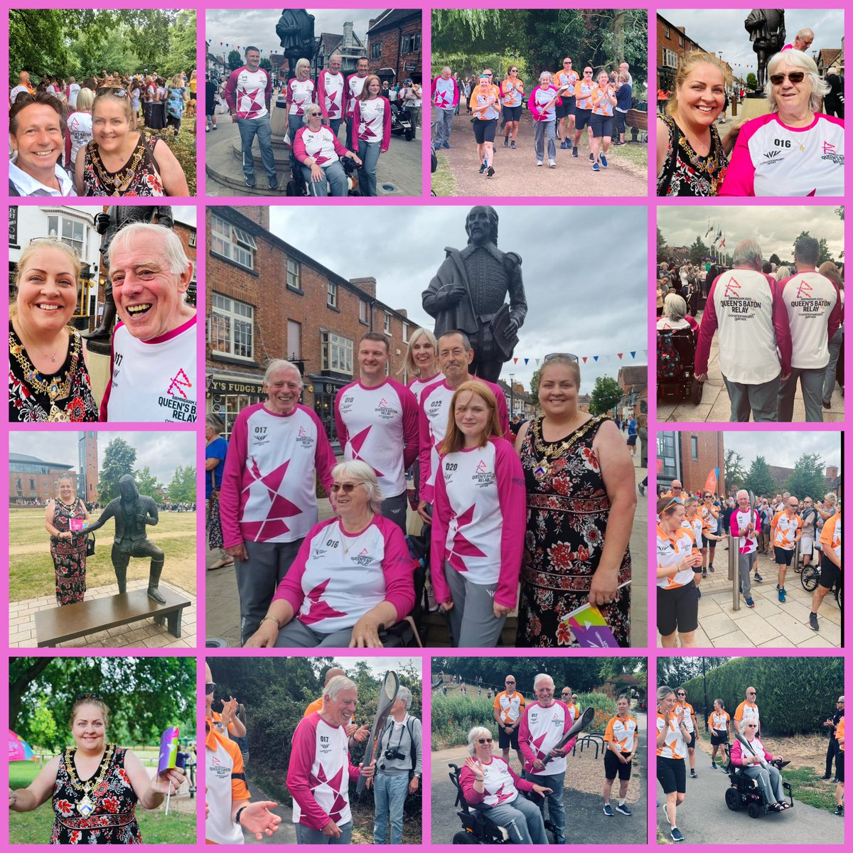 Such a great morning seeing all our wonderful Baton Bearers coming through town with the Queen’s Baton Relay. Great to see so many people come out and supporting them too. 

#QBR2022 #queenbatonrelay #CommonwealthGames #CommonwealthGames2022