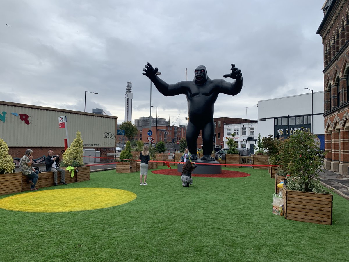 He's bigger then ever and he's in the #JQ <a href="/JQBID/">The Jewellery Quarter BID</a>