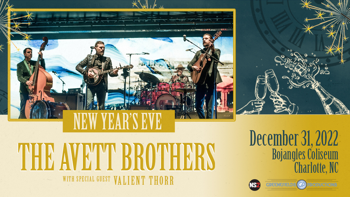 TheBOplex's tweet photo. JUST ANNOUNCED: @theavettbros return to Charlotte at Bojangles Coliseum Saturday, December 31, 2022! Tickets go on sale this Friday! #theboplex https://t.co/i9isaQBkAu