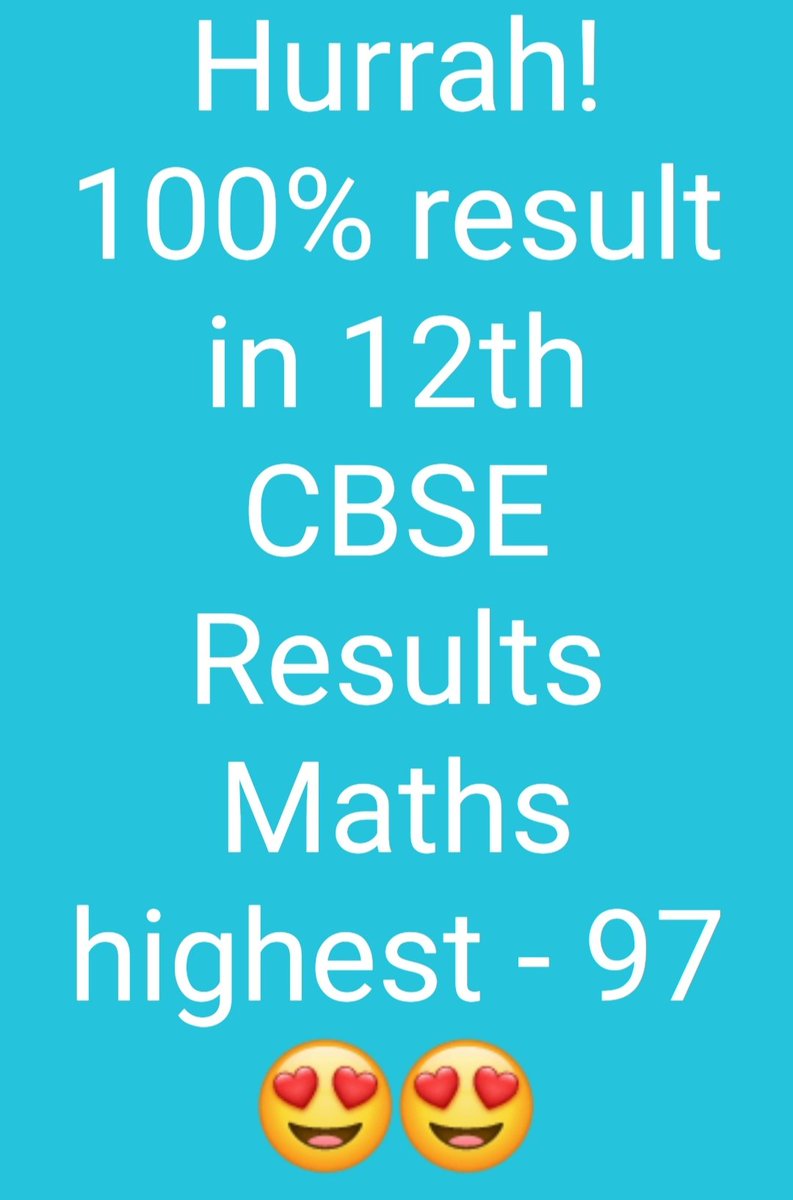 Rashmi_Bajpayee's tweet photo. Some of My pride π
#CBSEResults
#Class10
#Class12
#tuition #Mathematics #EasyMathsWithVR
#coaching https://t.co/3bt2DvJfin https://t.co/vP7x6zWdYt