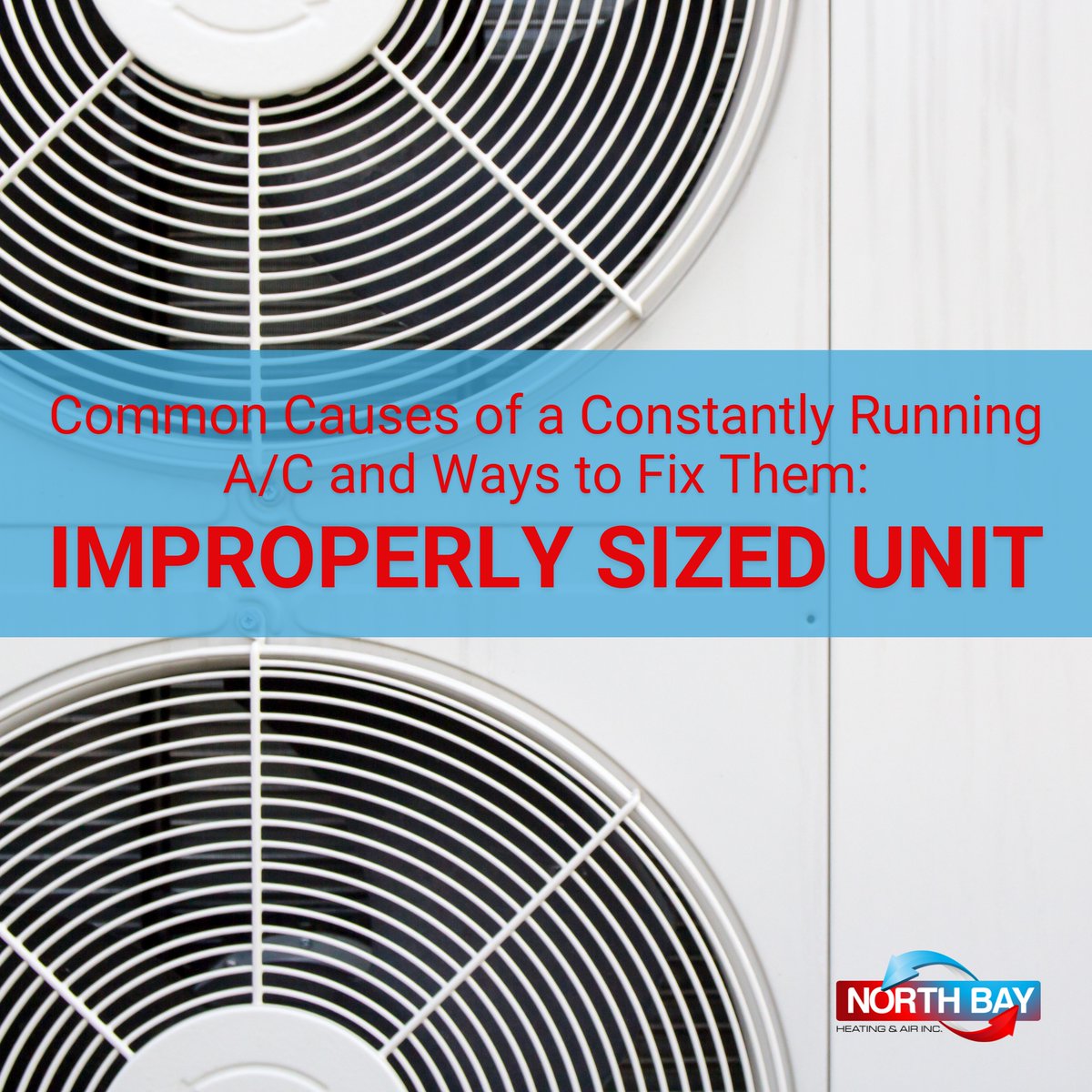 Size affects A/C performance. Smaller units may struggle to cool your home, while larger units may cool too fast and cycle too quickly. Installation and sizing can fix this. For service and installation, call us at 228-392-5092. #Northbay #hvac #HVACtips #UnitSize