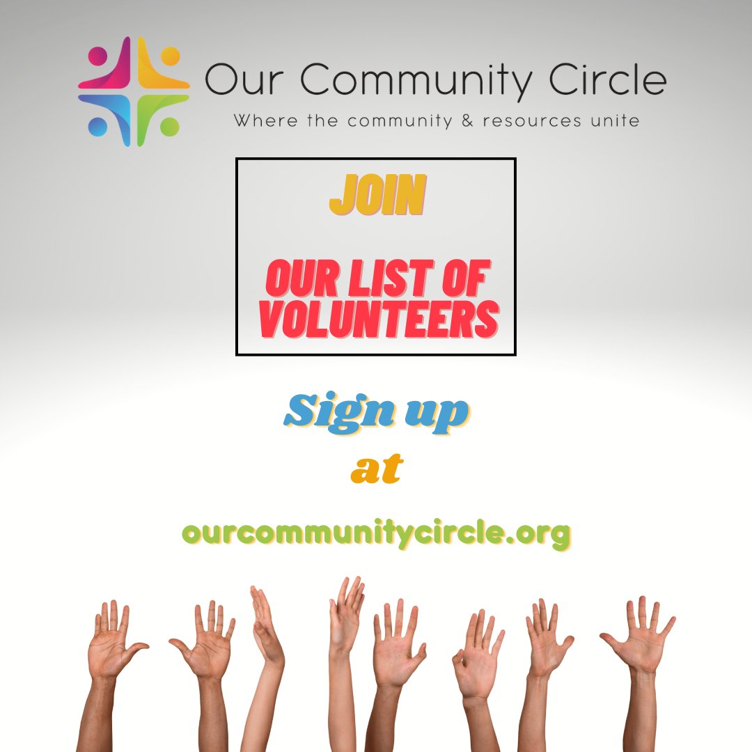 ourcomcircle's tweet photo. Always wanted to volunteer? You can easily sign up on the home page @ https://t.co/ZwrVSGkjIa 
#volunteer #communityservice #community #love #photooftheday #picoftheday https://t.co/8soRCZESEi